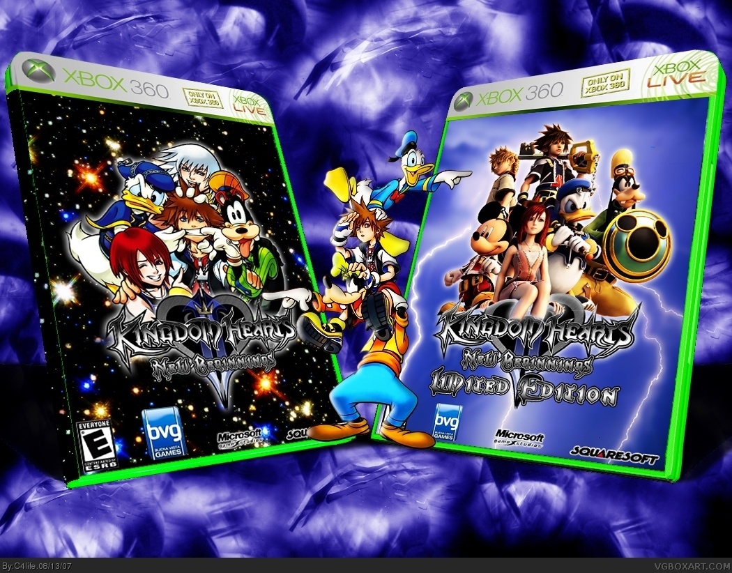 Kingdom Hearts: New Beginnings box cover