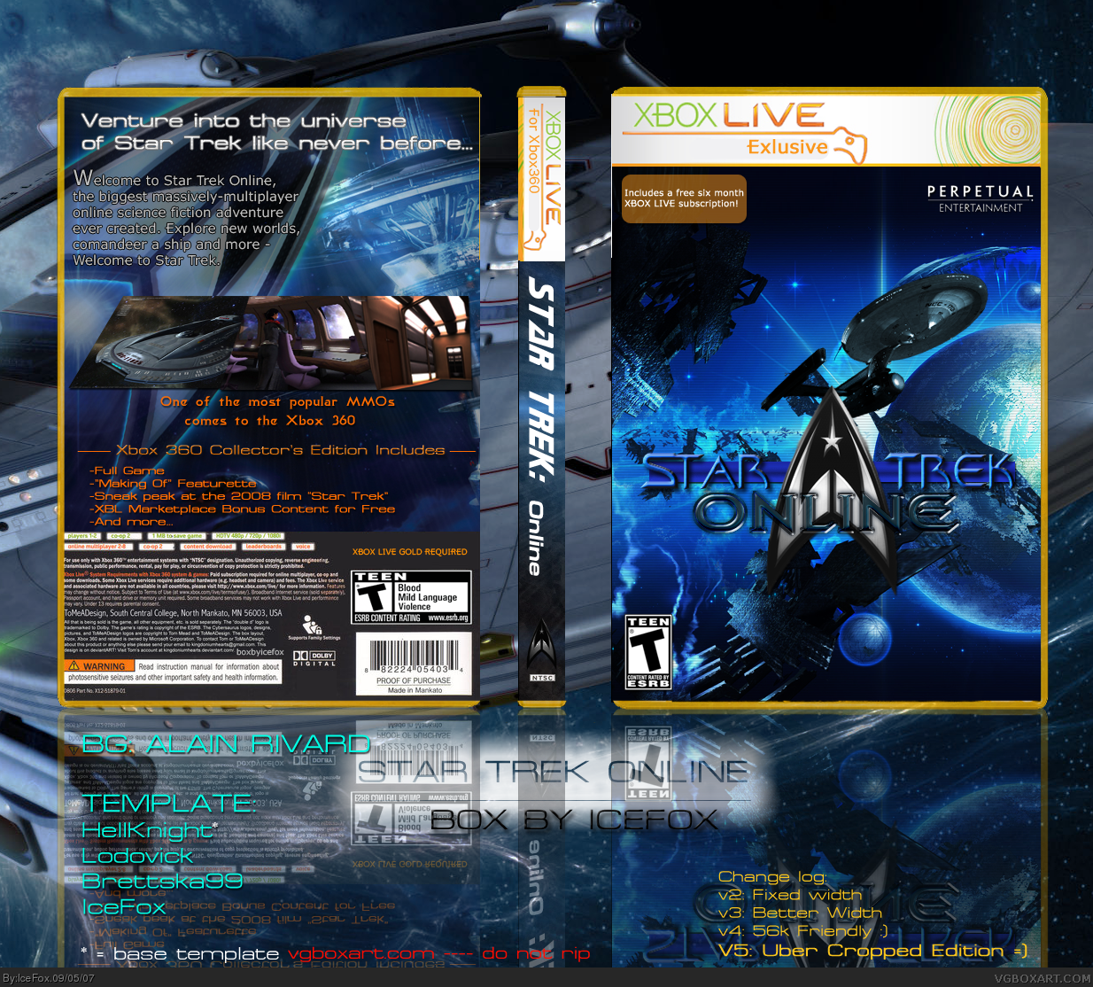 Star Trek Online box cover