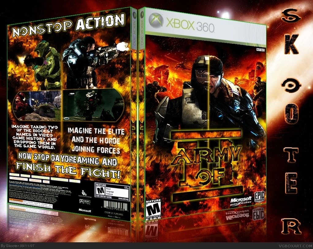 Army Of II box cover