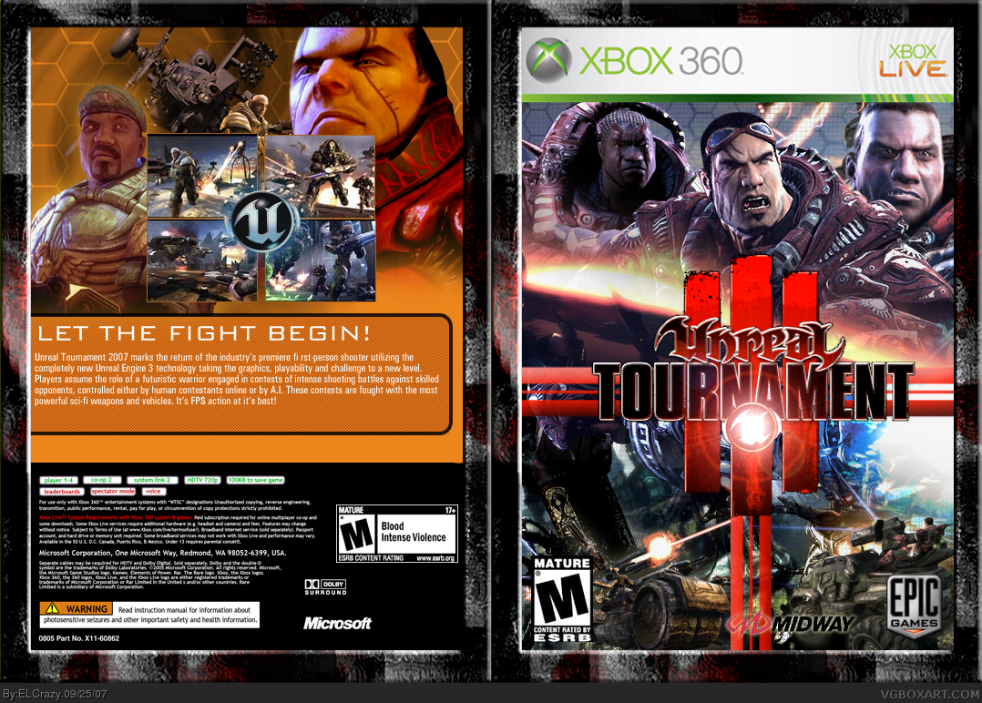 Unreal Tournament 3: Limited Edition box cover