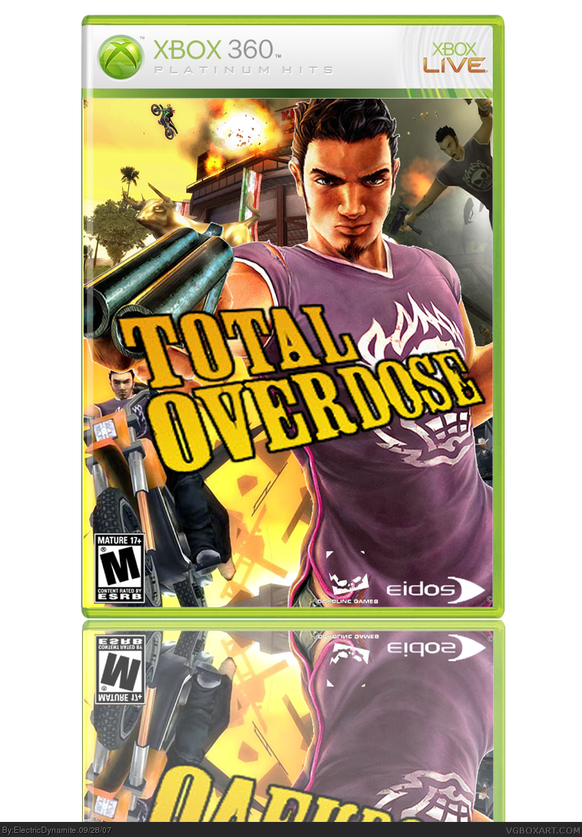 Total Overdose Xbox 360 Box Art Cover by ElectricDynamite