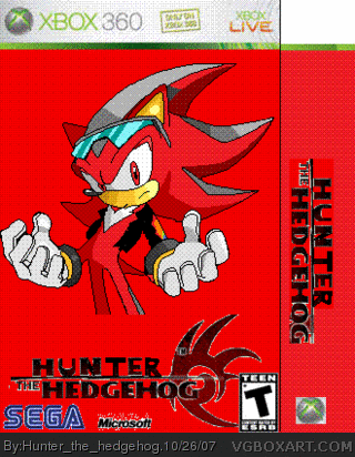 Hunter the Hedgehog box cover