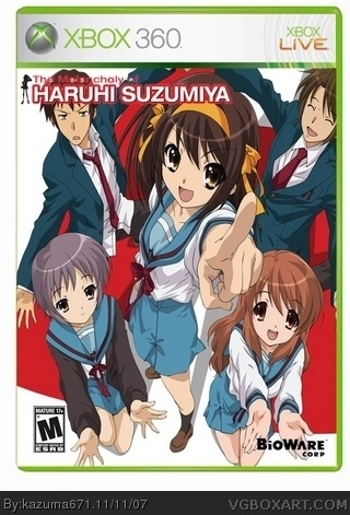 The Melancholy of Haruhi Suzumiya box cover