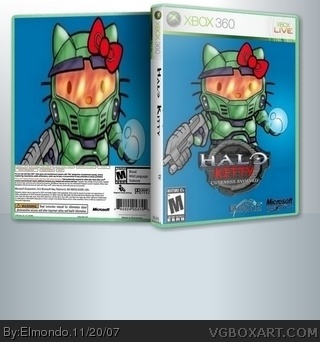 Halo Kitty box cover