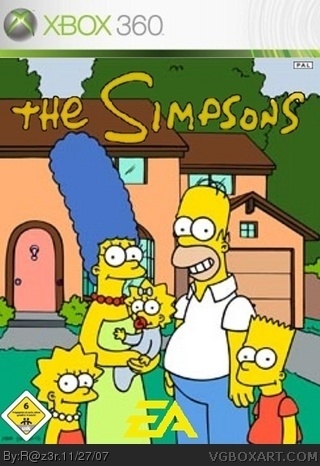 The Simpsons box cover