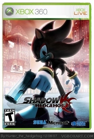 Shadow The Hedgehog box cover