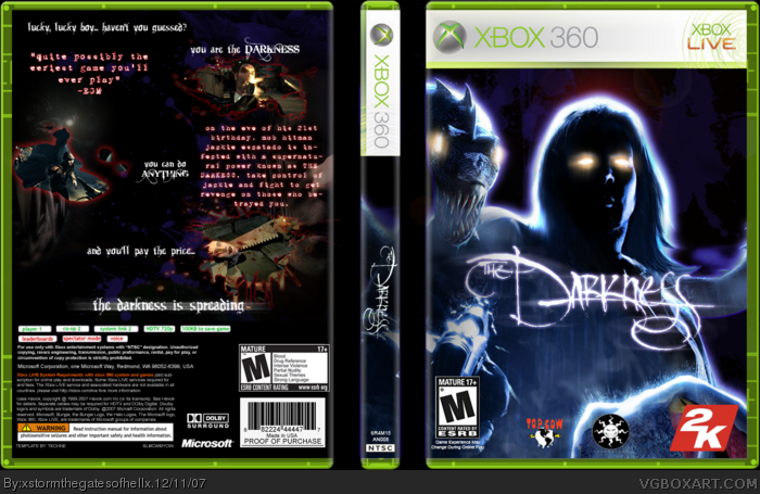 download the darkness xbox 360