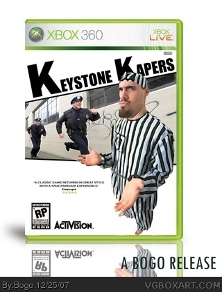 Keystone Kapers box art cover