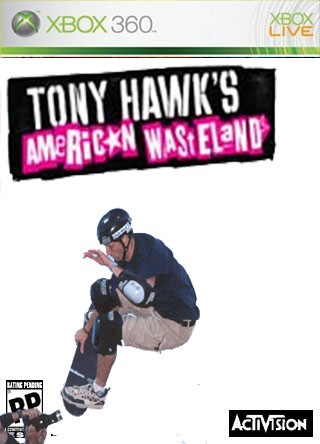 Tony Hawk's American Wasteland box cover
