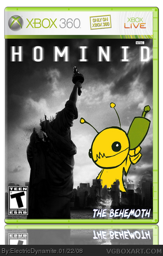 Hominid box cover