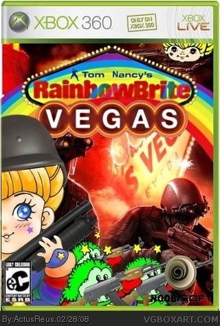 Tom Nancy's Rainbowbrite Vegas box cover