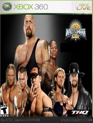 WWE WrestleMania 24 box cover