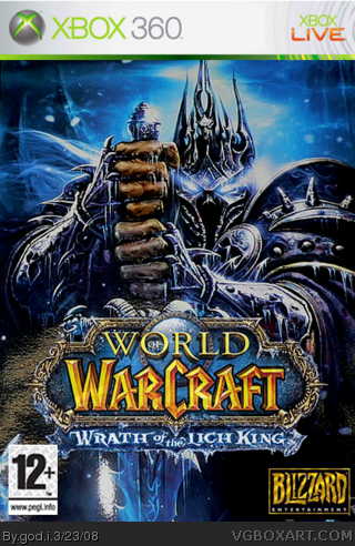 World of Warcraft: Wrath of the Lich king box cover