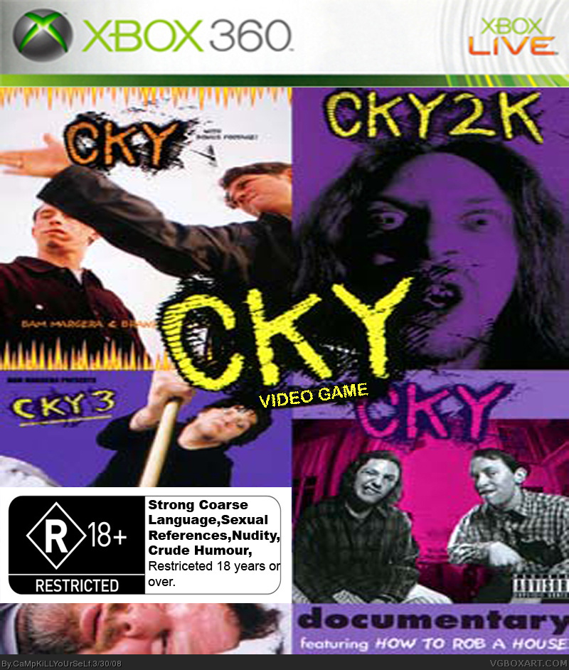 CKY : The Video Game box cover