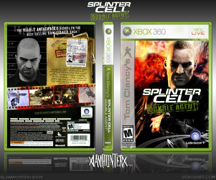 splinter cell double agent on xbox 360
