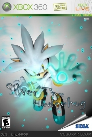 Silver The Hedgehog box art cover