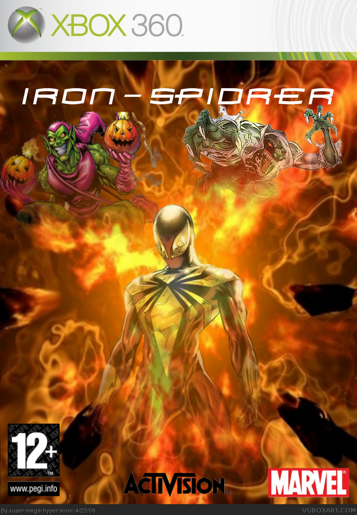 Iron-Spider box cover