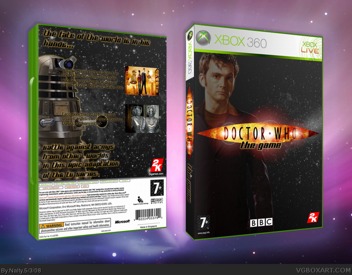 Doctor Who: The Game box art cover