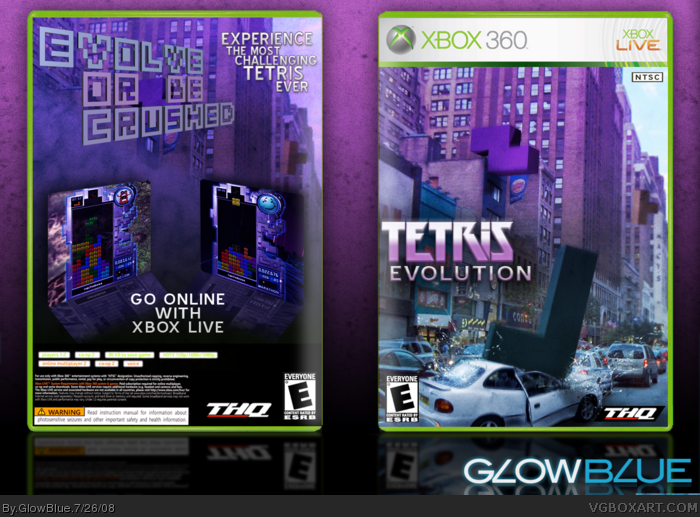 Tetris Evolution box art cover