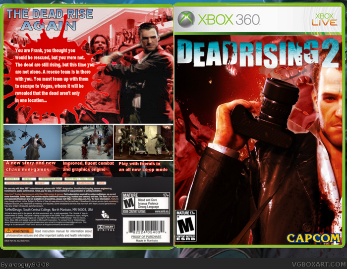 Dead Rising 2 box art cover