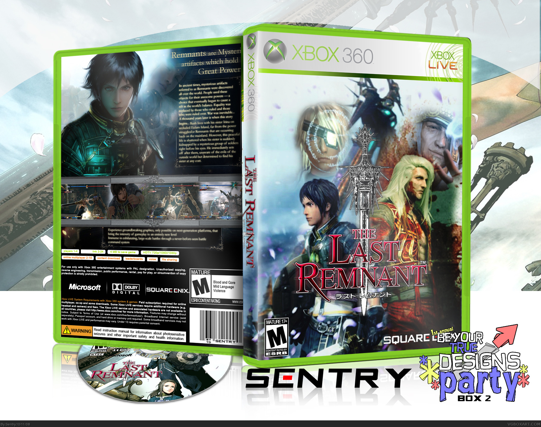 Viewing full size The Last Remnant box cover