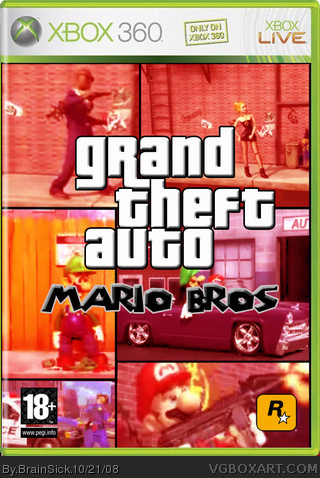 Grand Theft Auto: Mario Bros. box cover