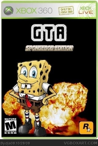 Grand Theft Auto: Spongebob Edition box cover