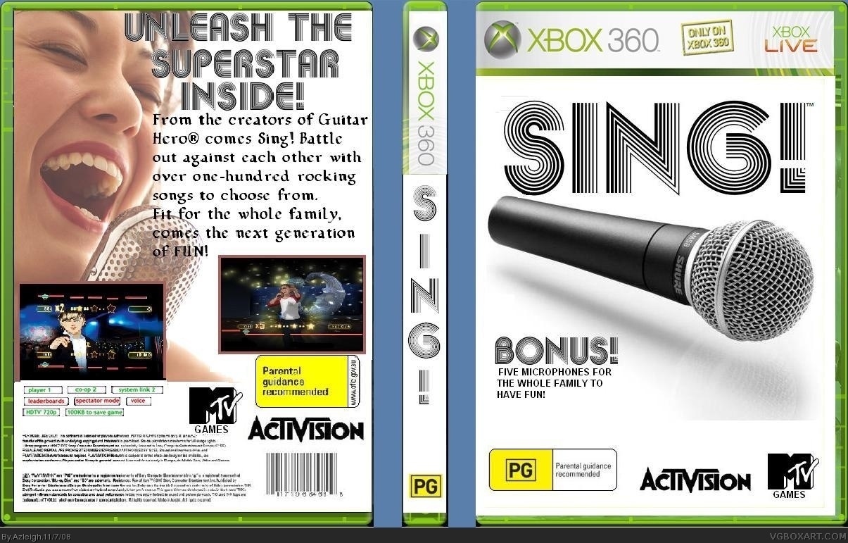 Sing! (Bundle Pack) box cover