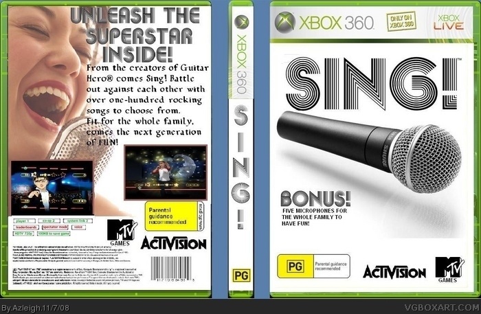 Sing! (Bundle Pack) box art cover