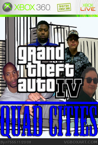 Grand Theft Auto Quad Cities box art cover