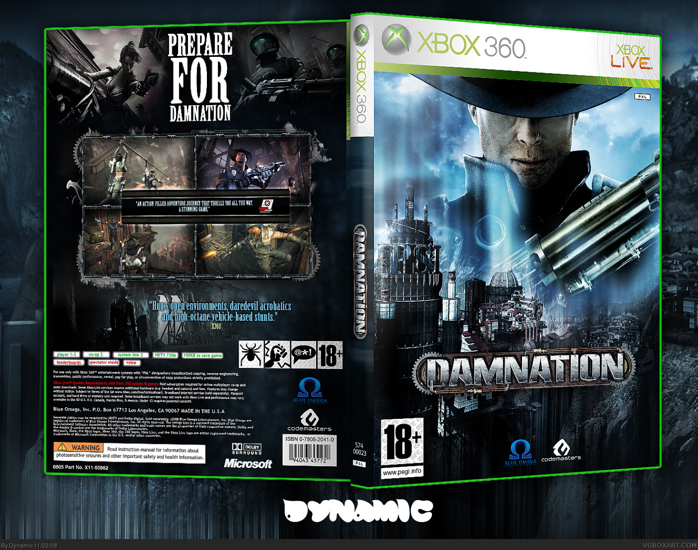 Damnation box cover