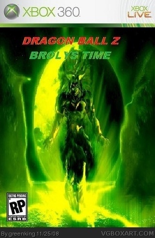 Dragon Ball Z Brolys Time box cover