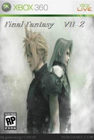 Final Fantasy VII-2 box cover