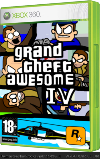 Grand Theft Auto: San Andreas Xbox 360 Box Art Cover by  master-chief-rocks-halo