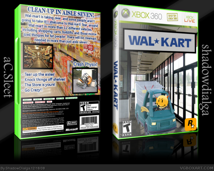 Wal-Kart box art cover