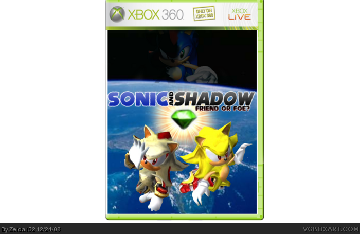 Sonic and Shadow: Friends or Foes box art cover