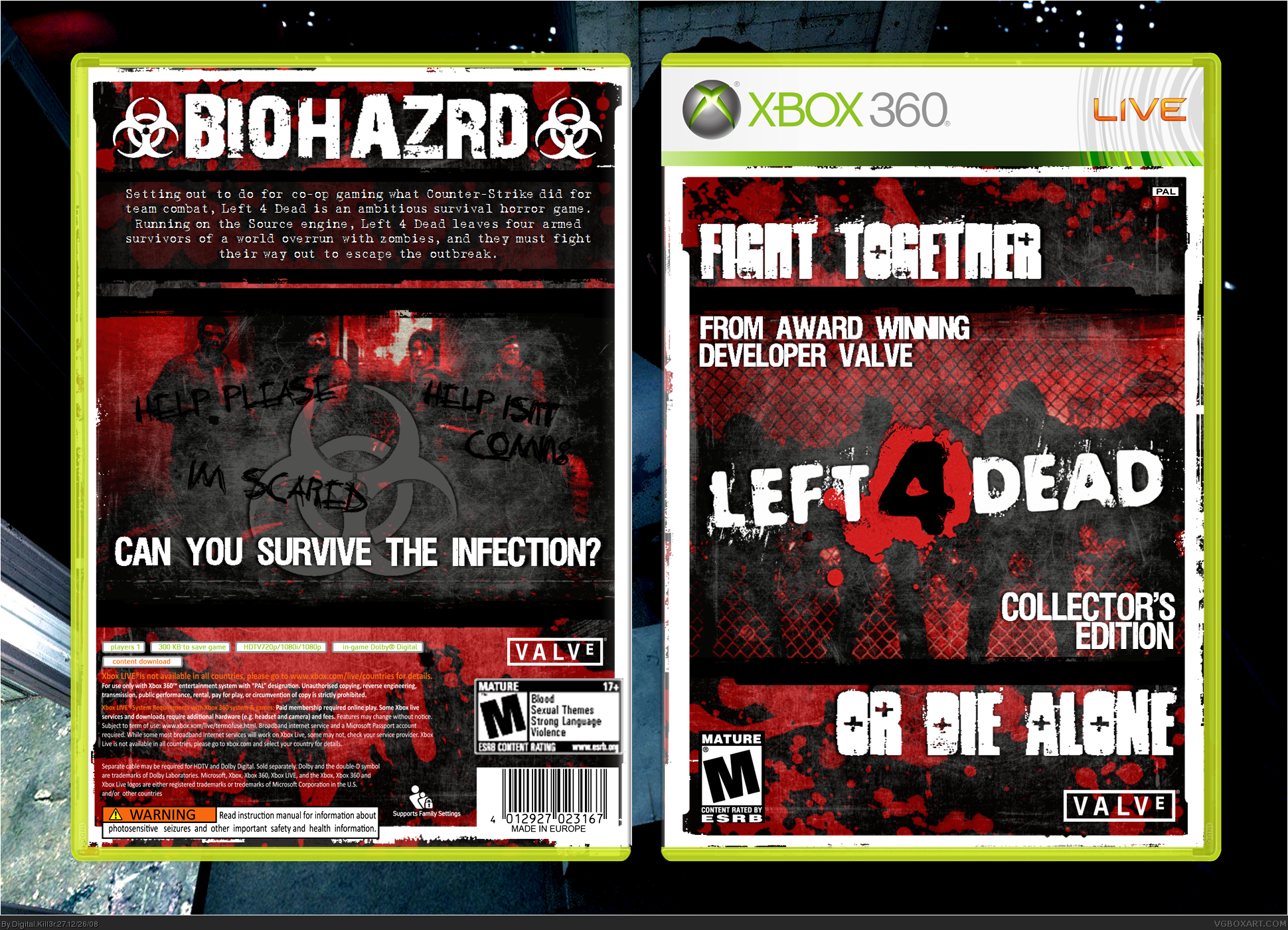 Left 4 Dead Collector's Edition box cover
