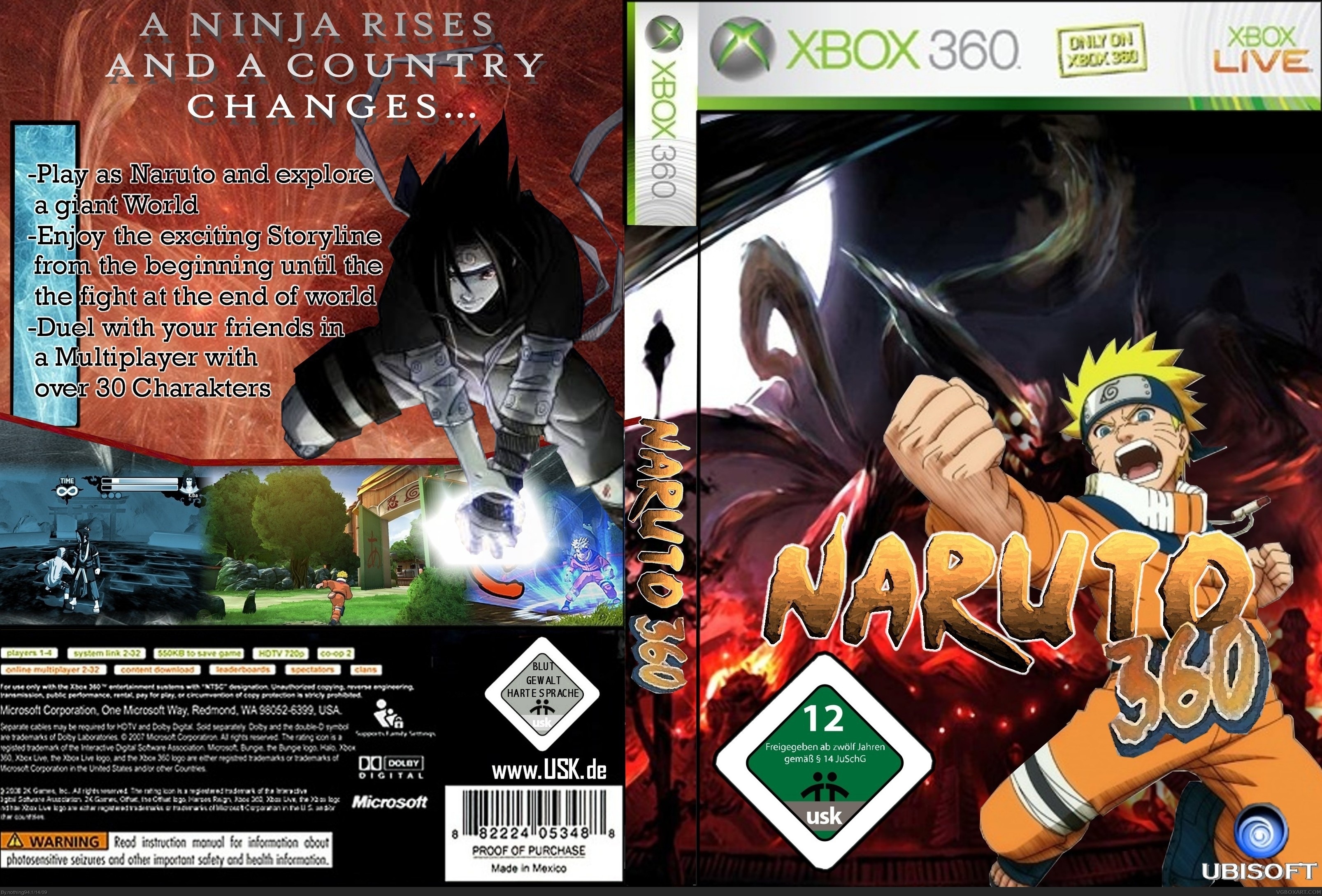 best naruto game for xbox 360