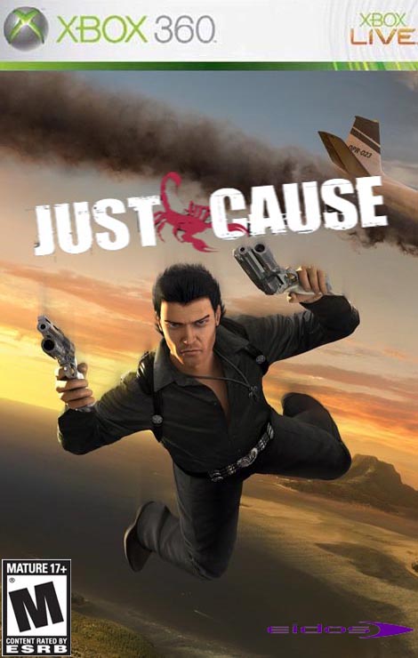 Just Cause Xbox 360 Box Art Cover by Lodovicok