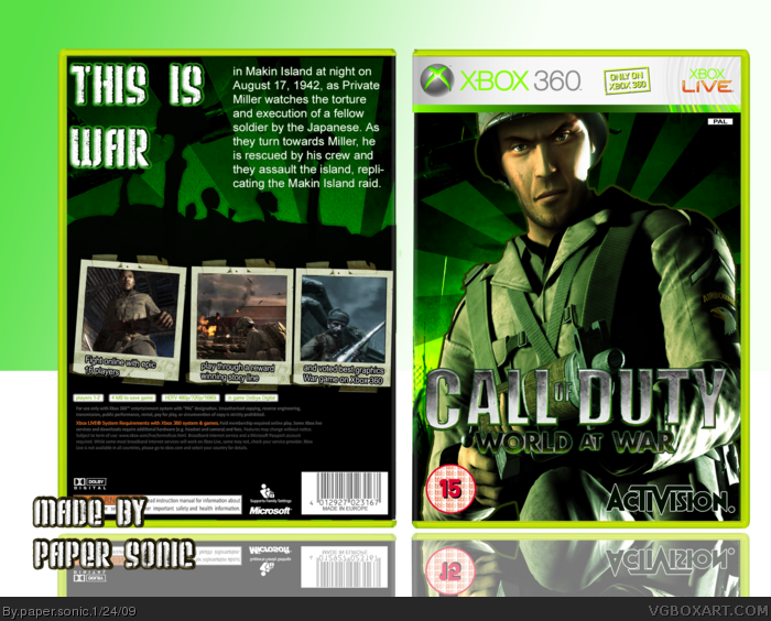 call of duty 5 world at war download xbox360