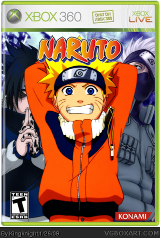 Naruto 360 box cover