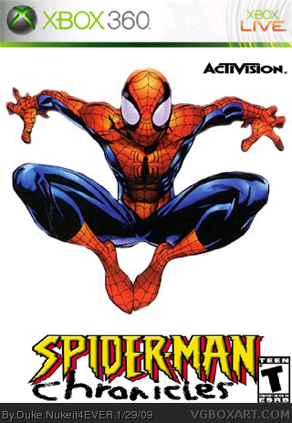 Spiderman Chronicles box cover