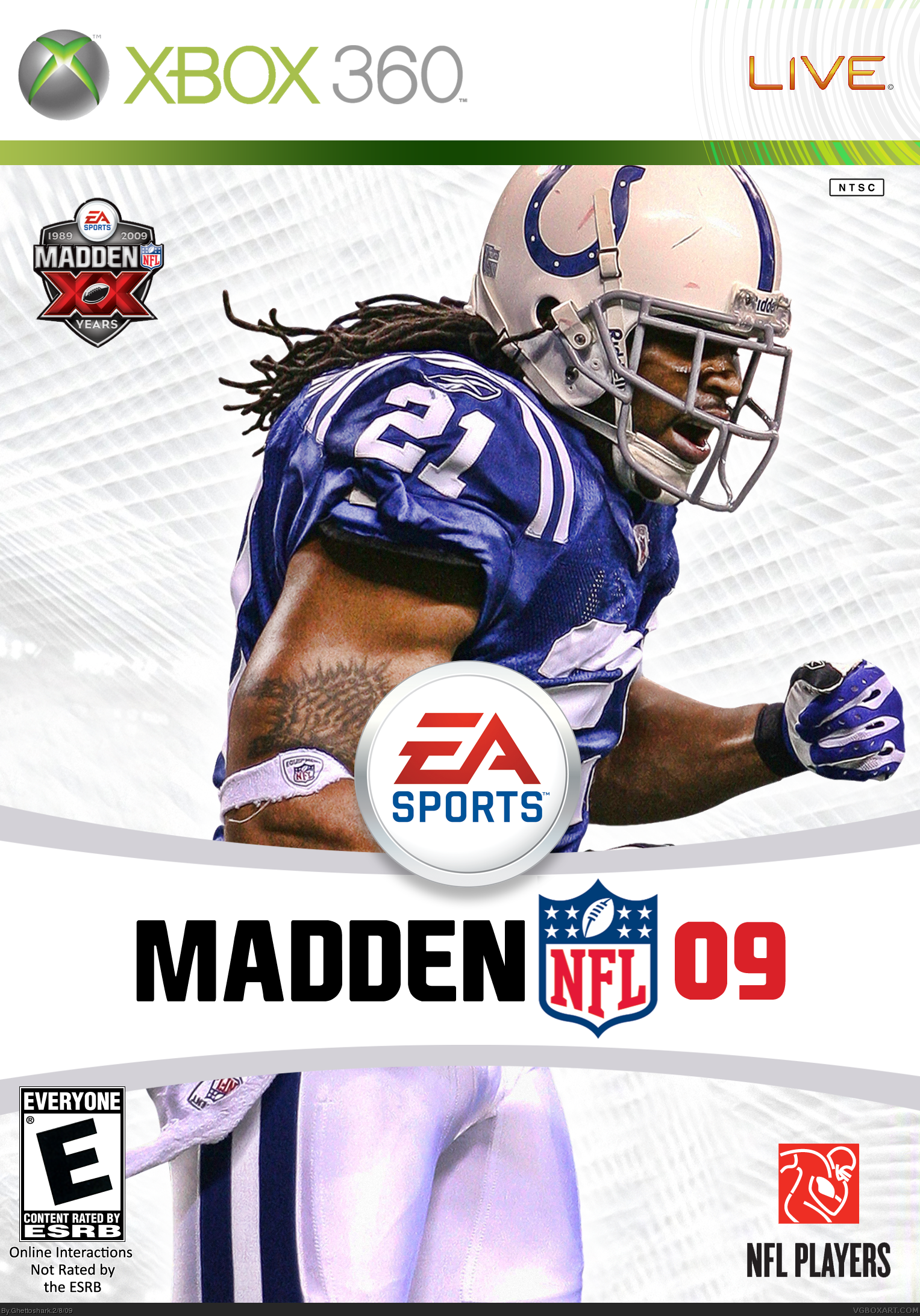 Madden NFL 09 box cover