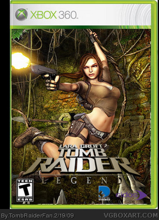 Tomb Raider Legend box cover