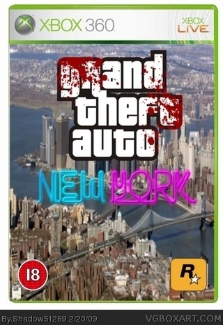 Grand Theft Auto: New York box cover