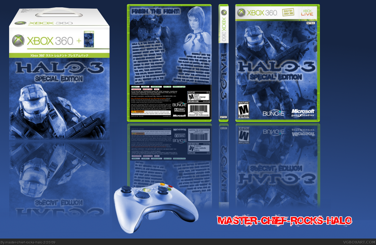 Halo 3 Special Edition Xbox 360 Specs