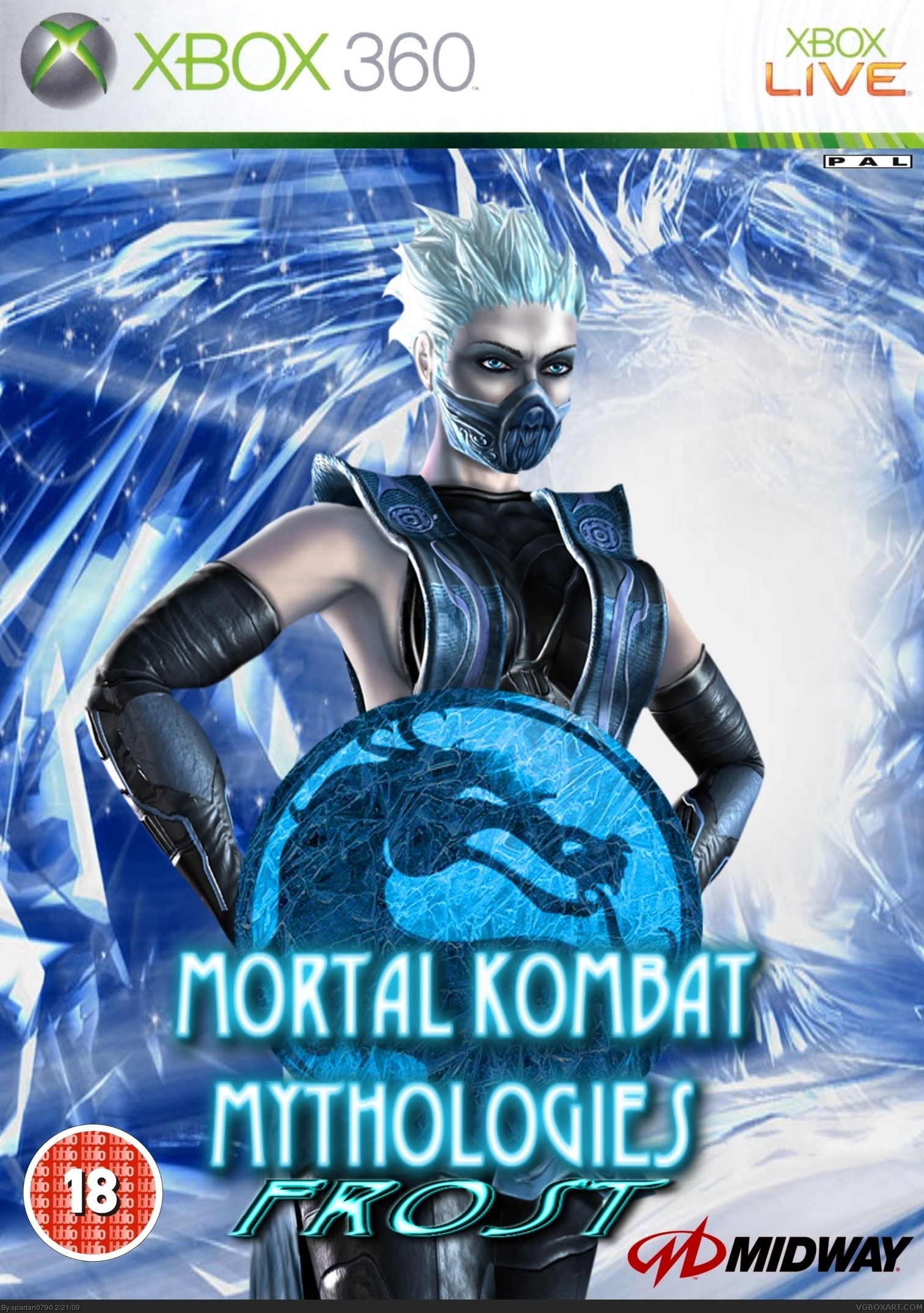 MORTAL KOMBAT MYTHOLOGIES-FROST box cover