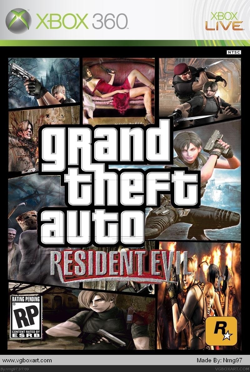 Grand Theft Auto: Resident Evil box cover
