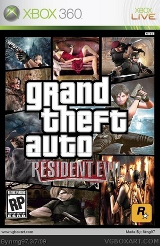 Grand Theft Auto: Resident Evil box art cover