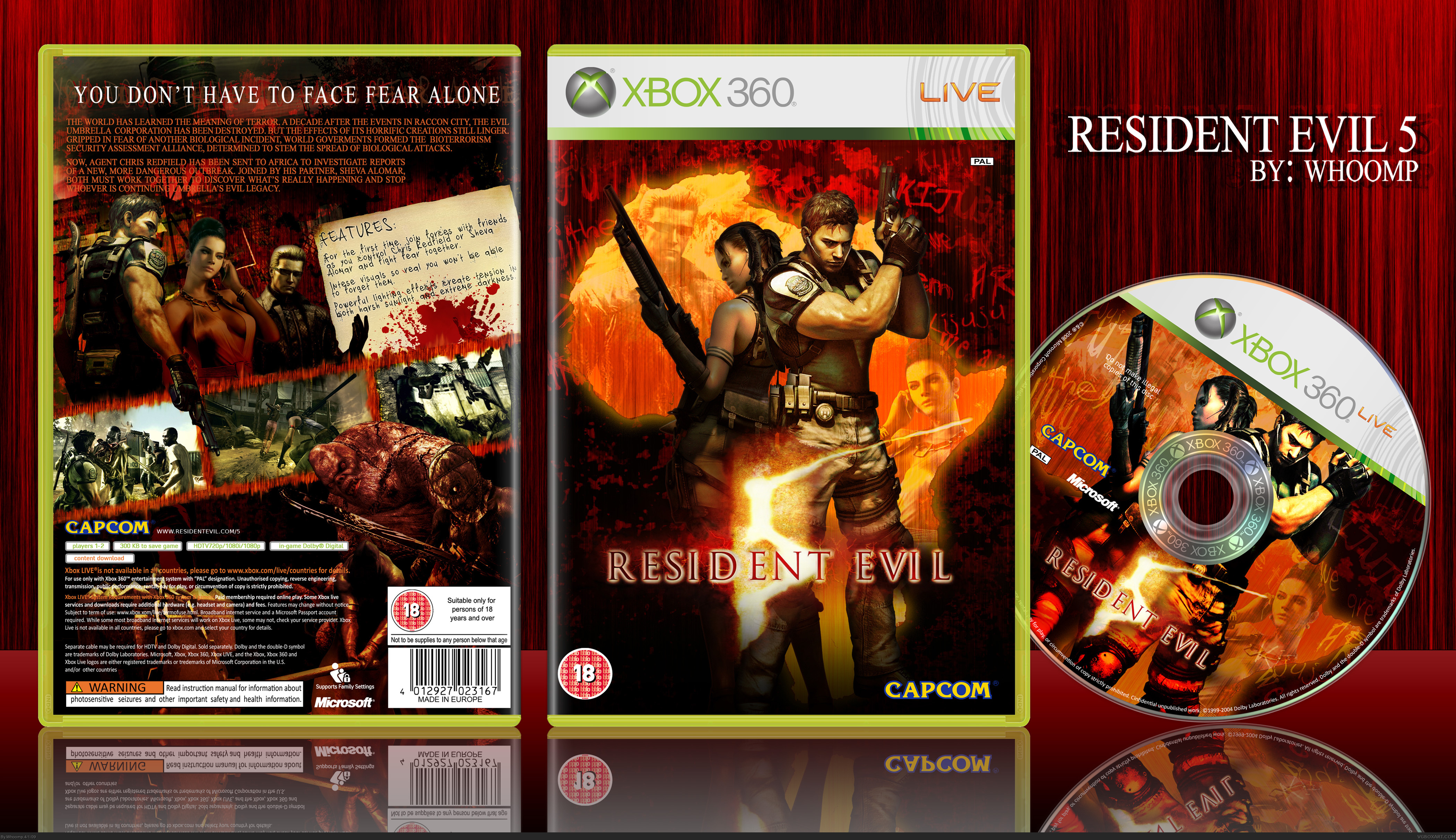 Resident Evil 5 box cover